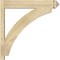 Ekena Millwork Thorton Rough Sawn Arts and Crafts Outlooker, Douglas Fir, 6"W x 30"D x 30"H OUT06X30X30THR03RDF - alternate 2